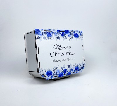 Скриня "Merry Christmas , happy new year" середня