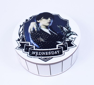 Коробка кругла "Wednesday & Rich"
