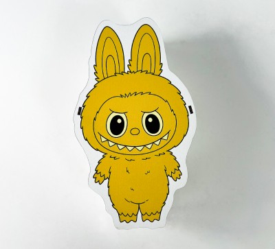 Коробка "Лабубу" жовтий