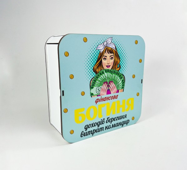 Коробка "Фінансова богиня" Коробка "Фінансова богиня"