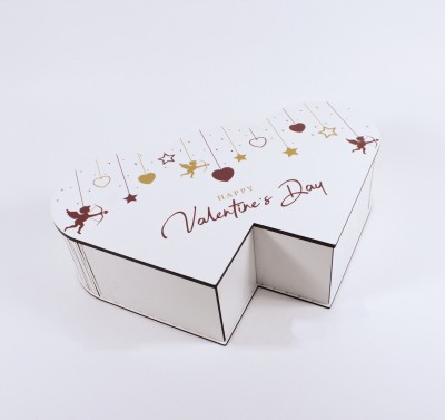 Коробка два серця "Happy Valentine"s Day"