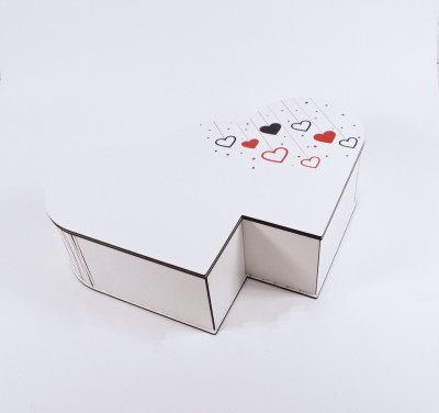 Коробка два серця "Сердечка"