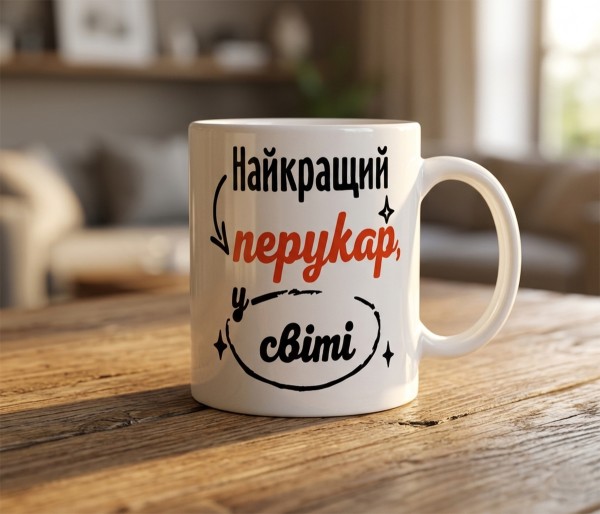 Чашка "Найкращий перукар у світі"