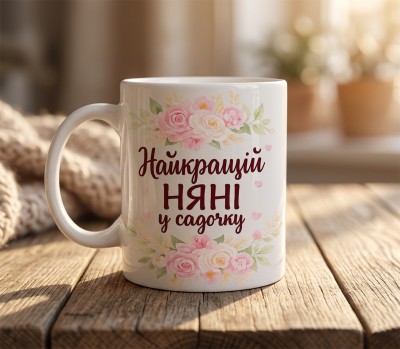 Чашка "Найкращій няні у садочку" Чашка "Найкращій няні у садочку"