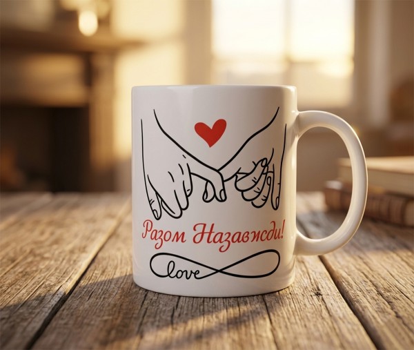 Чашка "Разом назавжди!" Чашка "Разом назавжди!"