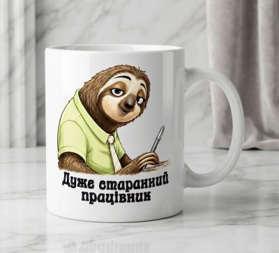 Чашка "Дуже старанний працівник" Чашка "Дуже старанний працівник"
