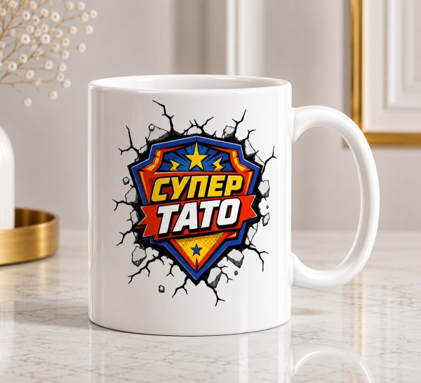 Чашка "Супер тато"