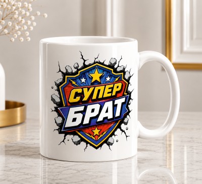 Чашка "Супер брат"