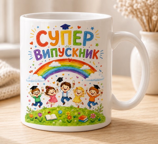 Чашка "Супер випускник" Чашка "Супер випускник"