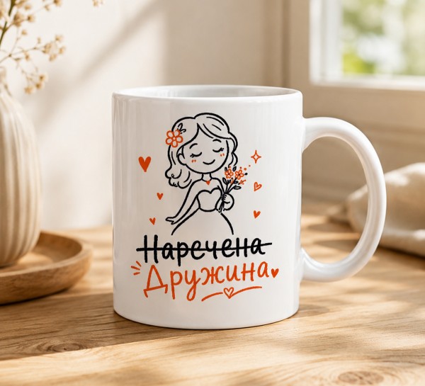 Чашка "Наречена Дружина" Чашка "Наречена Дружина"