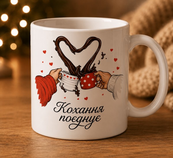 Чашка "Кохання поєднує"