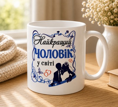 Чашка "Найкращий чоловік у світі" Чашка "Найкращий чоловік у світі"