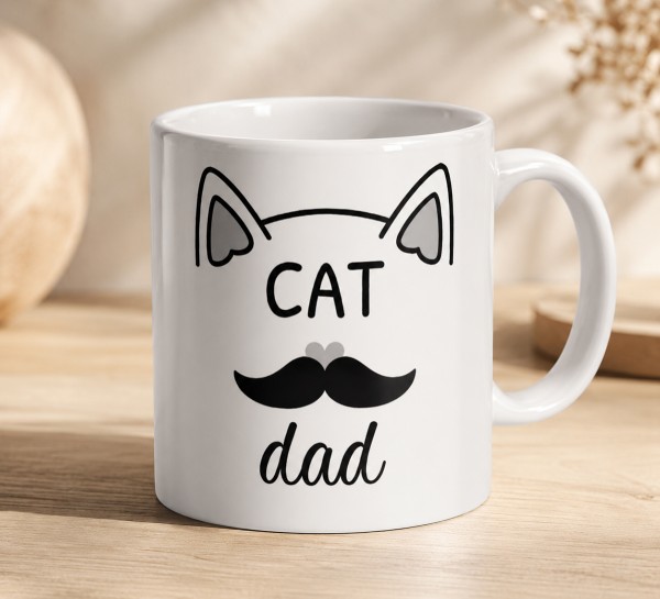 Чашка "Cat Dad"