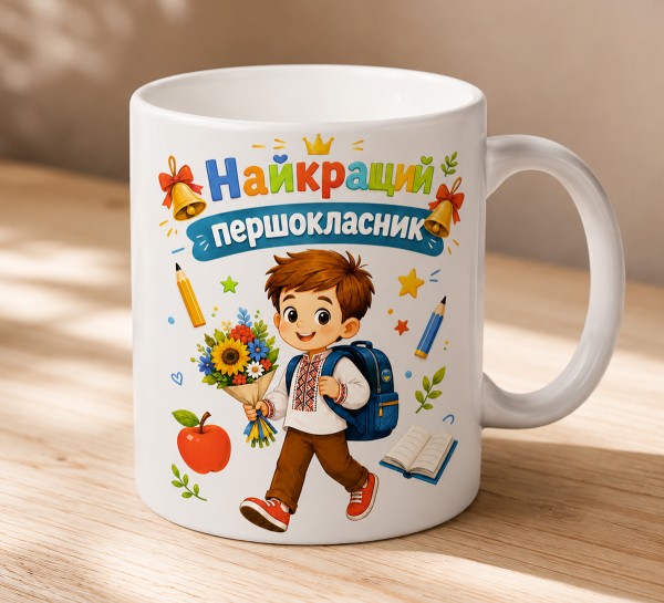 Чашка "Найкращий першокласник"