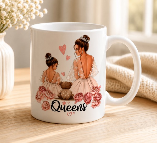Чашка "Queens" з мамою та донечкою