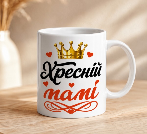 Чашка "Хресній мамі"