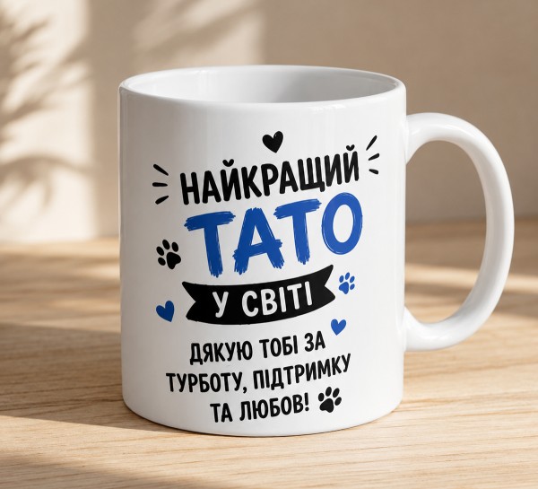 Чашка "Найкращий тато у світі"