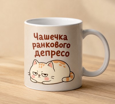 Чашка "Чашечка ранкового депресо"
