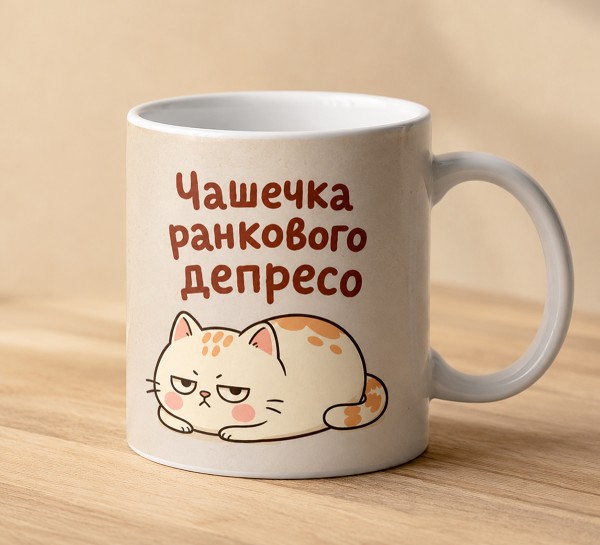 Чашка "Чашечка ранкового депресо"