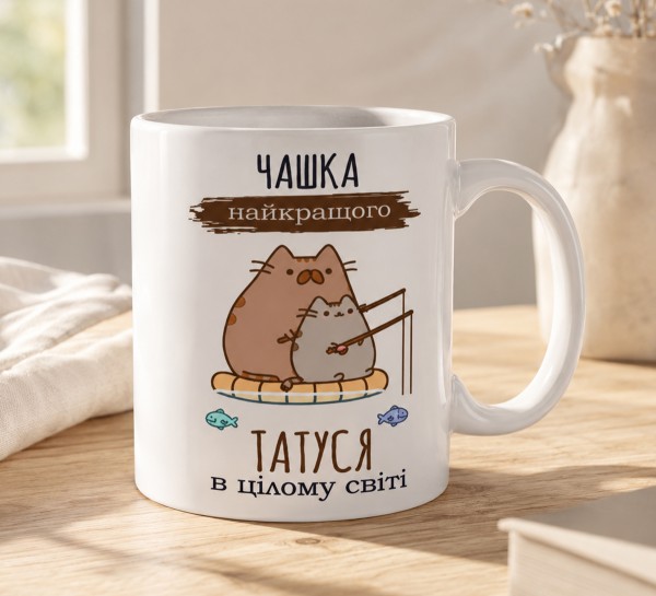 Чашка "Найкращого татуся в цілому світі" Чашка "Найкращого татуся в цілому світі"