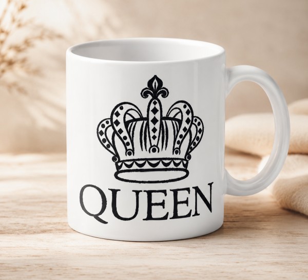 Чашка "Queen" з короною Чашка "Queen" з короною