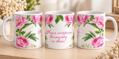 Чашка "Наша найкраща вчителька на світі"