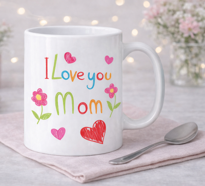 Чашка "I Love You Mom" Чашка "I Love You Mom"