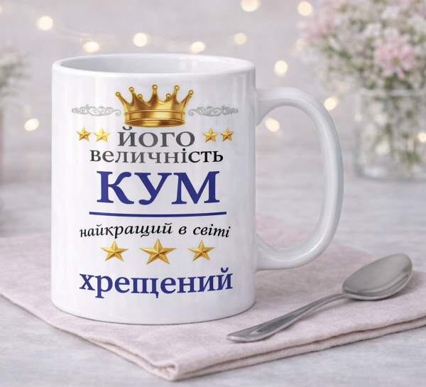 Чашка "Його величність Кум"