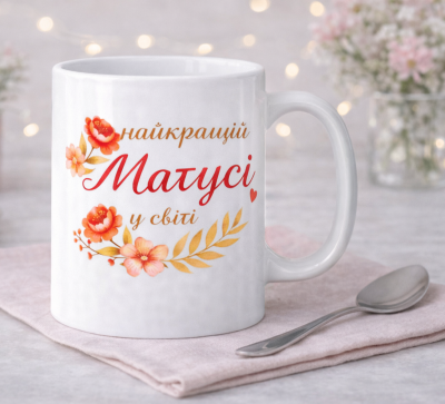 Чашка "Найкращій матусі у світі"
