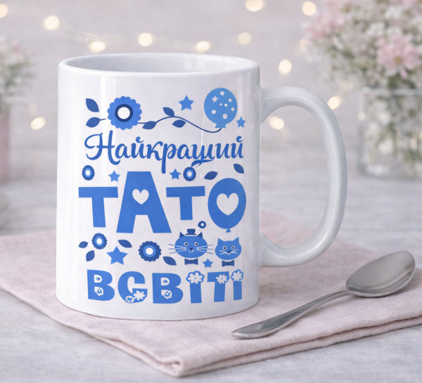 Чашка "Найкращий тато в світі"