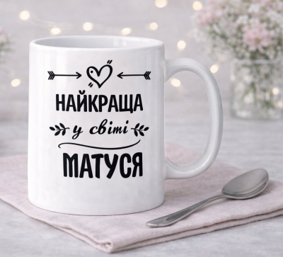 Чашка "Найкраща у світі матуся"