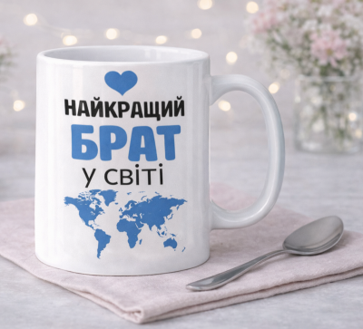 Чашка "Найкращий брат у світі" Чашка "Найкращий брат у світі"