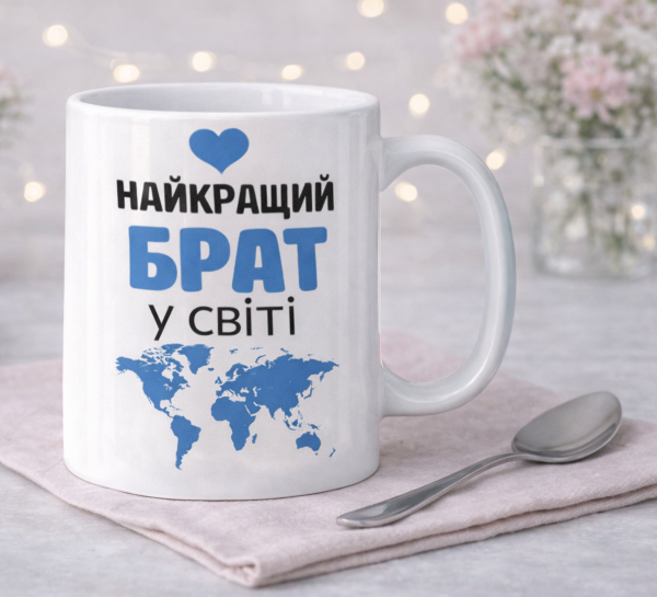 Чашка "Найкращий брат у світі" Чашка "Найкращий брат у світі"