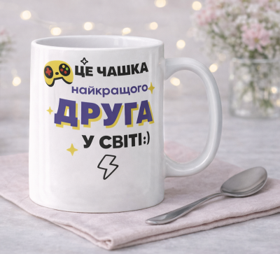 Чашка "Це чашка найкращого друга у світі" Чашка "Це чашка найкращого друга у світі"