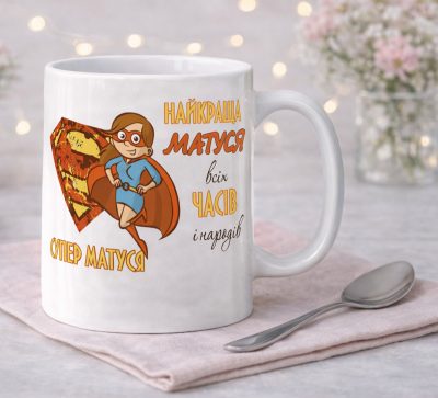 Чашка "Найкраща матуся всіх часів і народів"