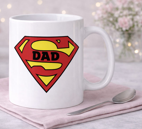 Чашка "Dad — Супер тато"