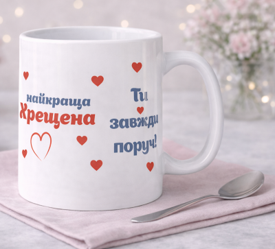 Чашка "Найкраща Хрещена"