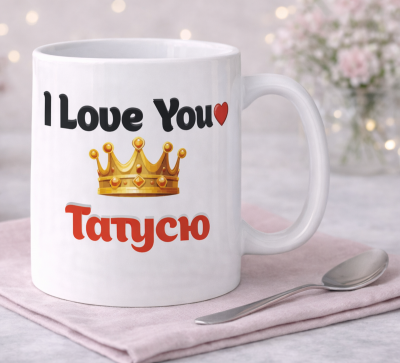Чашка "I Love You Татусю"