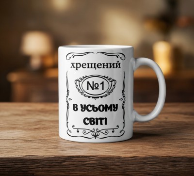 Чашка «Хрещений №1 у всьому світі» Чашка «Хрещений №1 у всьому світі»