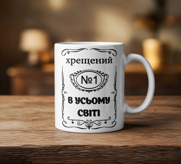 Чашка «Хрещений №1 у всьому світі» Чашка «Хрещений №1 у всьому світі»