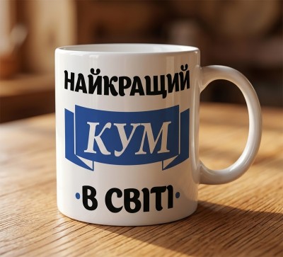 Чашка "Найкращий кум у світі"