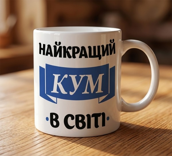 Чашка "Найкращий кум у світі"