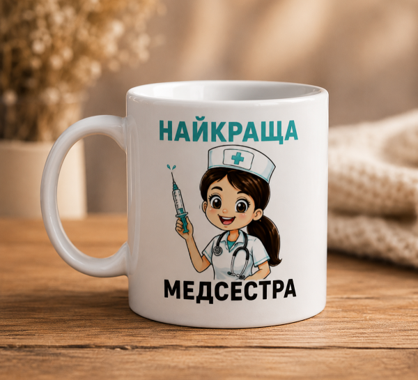 Чашка "Найкраща медсестра"