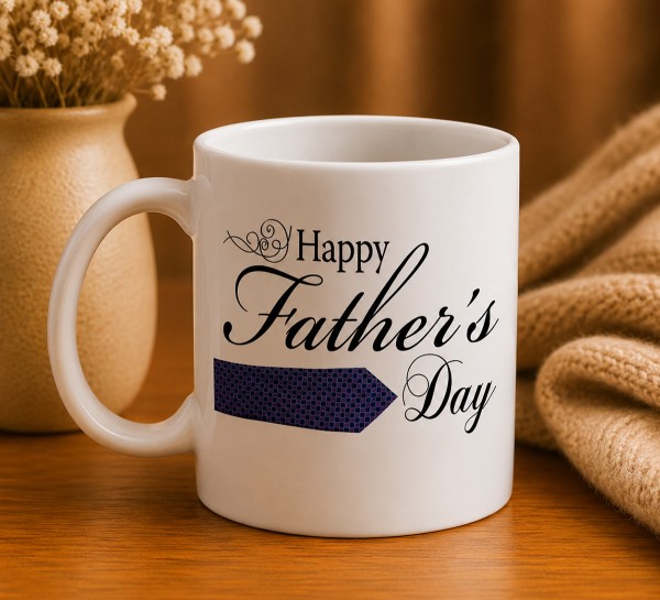 Чашка "Happy Father’s Day"святкова краватка Чашка "Happy Father’s Day"святкова краватка