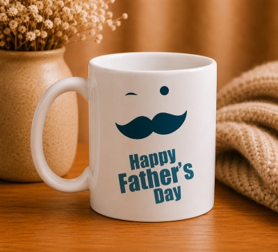 Чашка "Happy Father’s Day"стильні вуса Чашка "Happy Father’s Day"стильні вуса