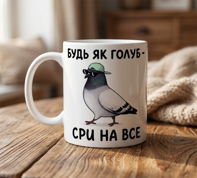 Чашка "Будь як голуб"