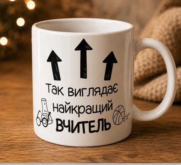 Чашка "Так виглядає найкращий вчитель"