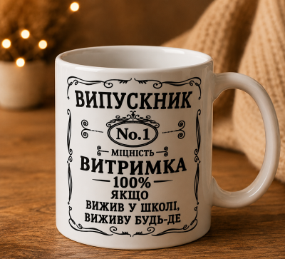 Чашка "Випускник №1"