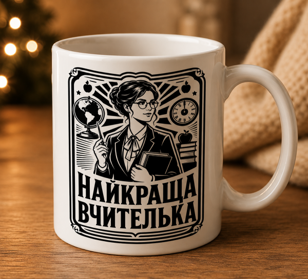 Чашка «Найкраща вчителька»