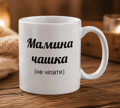 Чашка "Мамина чашка (не чіпати)"